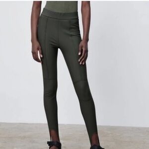 NWT Zara Hi rise Stir up pants